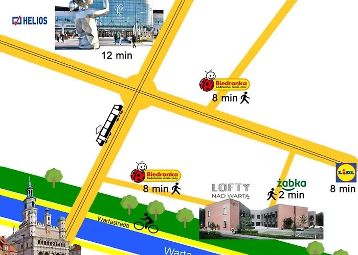 Cappuccino Lofty Nad Warta Διαμέρισμα Πόζναν